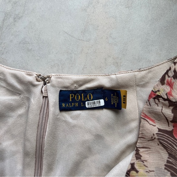 Polo Ralph Lauren Brown Floral Midi Skirt - Picture 3 of 10